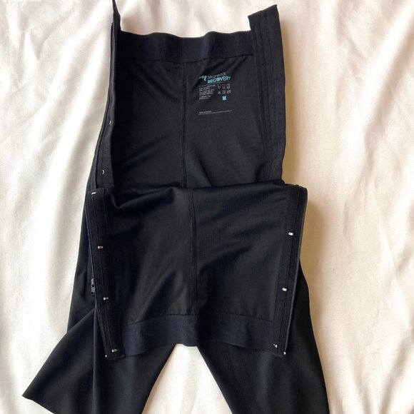 Marena Recovery High Waist Girdle Short Length Compression Medium M Black NEW - Picture 6 of 8